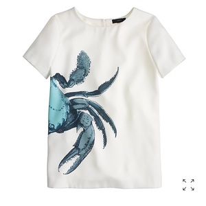 J. Crew Crab Top 🦀